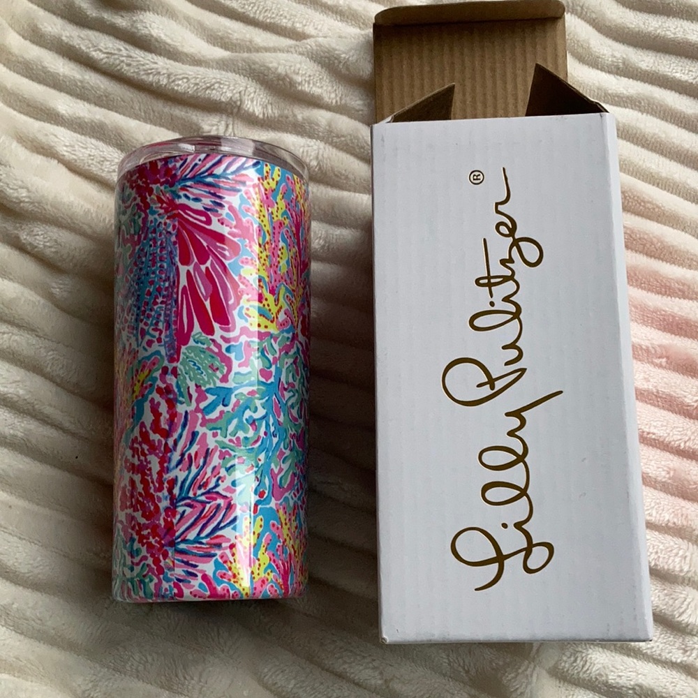 Lilly Pulitzer Splashdance Slim Tumbler